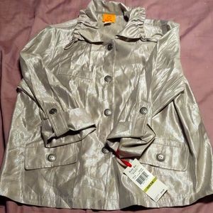 NWT Ruby Rd NEO NATIVE size 14 Taupe jacket